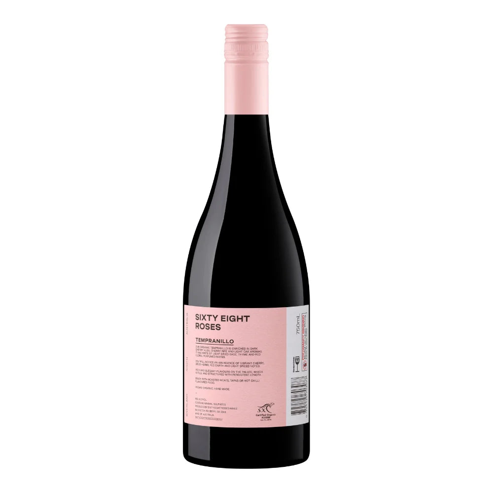 Sixty Eight Roses - Organic Tempranillo
