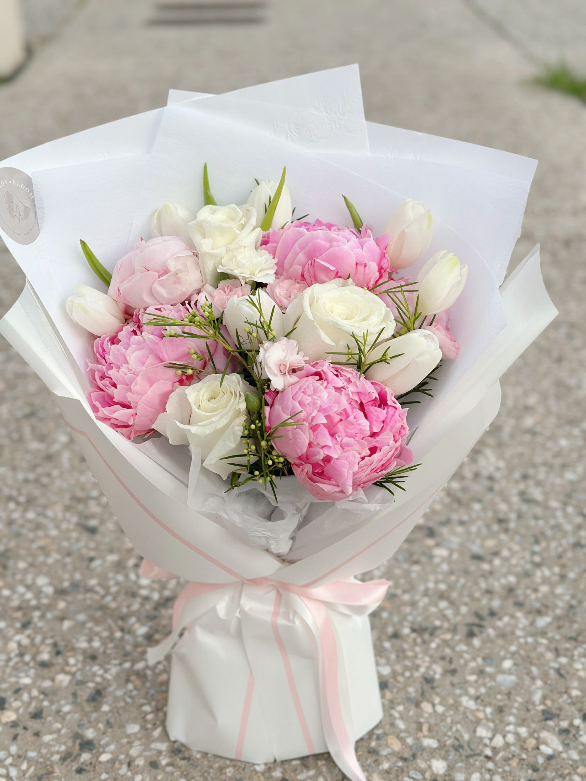 Patels of Love - Peony Bouquet